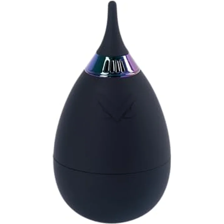 VSGO V-B013E Filter Air Blaster, Druckluft Gebläse mit Tumbler Design für Objektiv- und Sensorreinigung, schwarz mit buntem Ring – Bild 1