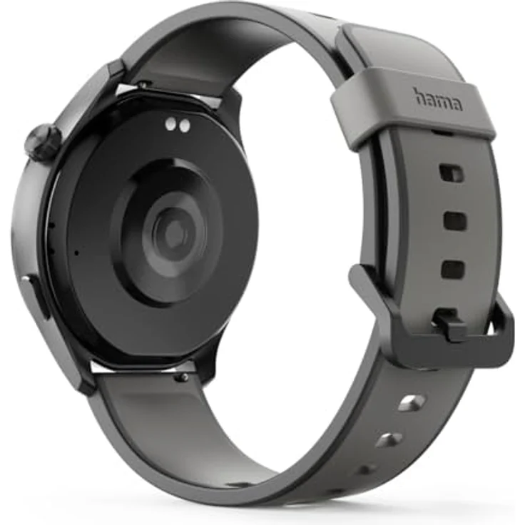 Hama Smartwatch 9000 (Musikspeicher, AMOLED Farbdisplay 1,43“ Panda Glass, GPS, Telefonfunktion, wasserdicht, WhatsApp, Sprachassistent, Schlaftracker, 110 Sportmodi, Schrittzähler, Pulsmesser) schwarz – Bild 3