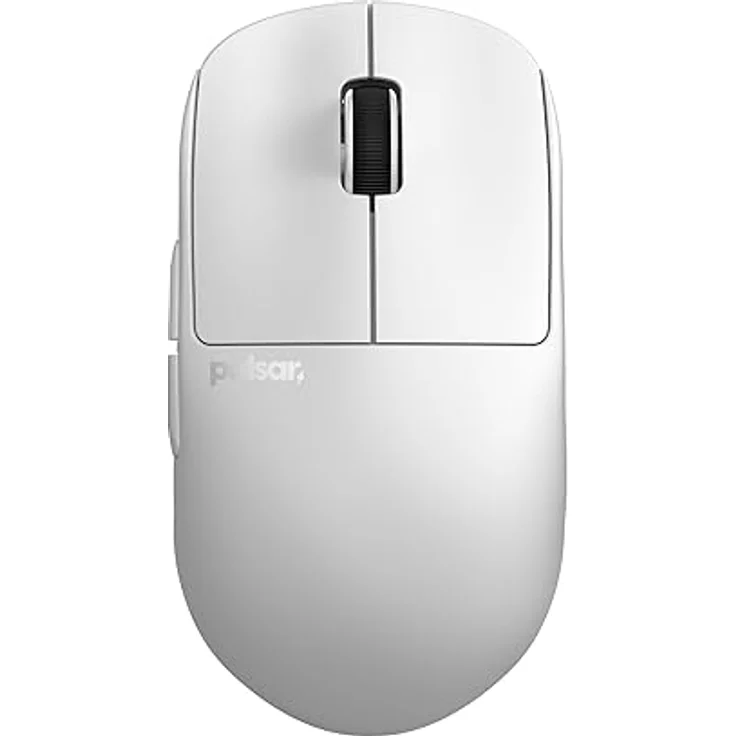 Pulsar Gaming Gears X2H Kabellose Gaming-Maus, ultraleicht, 54 g, symmetrisch, optischer Schalter, 2,4 GHz 1 ms, 26000 DPI, PAW3395 Sensor (Medium, kabellos, weiß) – Bild 1