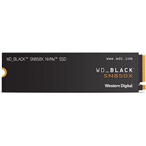 Bild für WD_BLACK SN850X NVMe SSD 4 TB interne SSD (Gaming Speicher, PCIe Gen4-Technologie, Lesen 7.300 MB/s, Schreiben 6.600 MB/s)