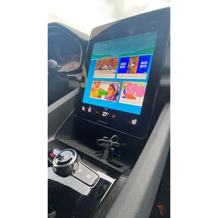 GigaBlue Android 13 TV CarPlay AI Box, UHD 4K Mediaplayer mit Apple CarPlay, Android Auto, Google Play Store und 64GB Speicher, Weiß – Bild 8