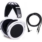 HIFIMAN Sundara Hi-Fi-Kopfhörer mit planar magnetischer Technologie, 3,5-mm-Anschlüssen, aktualisierten Ohrpolstern - 2020 Version (Silber)