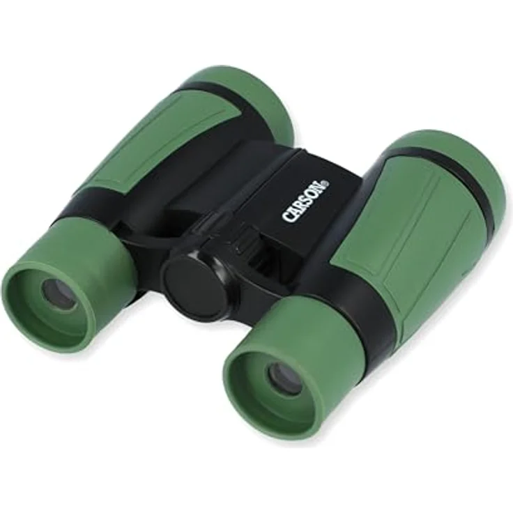 CARSON Hawk Outdoor-Fernglas für Kinder (HU-530), 30mm, robust, kompakt, grün – Bild 2