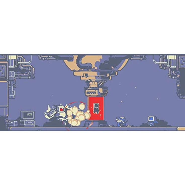 Limited Run Kunai Nintendo Switch, Action-Adventure Spiel mit Killer-Roboter Tabby und Pixel-Art Umgebungen – Bild 2