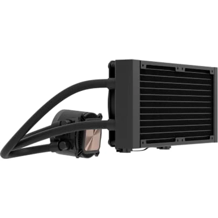 Fractal Design Radius 240 Black, effiziente Wasserkühlung mit 240mm Radiator – Bild 3