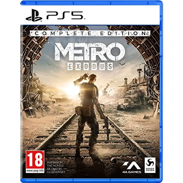 Deep Silver METRO EXODUS - Complete Edition für PS5, optimiert für 60 FPS bis 4K, mit Ray Traced Lighting und haptischem Feedback