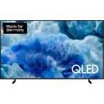 Samsung GQ55Q8F QLED 4K TV – Quantum HDR+, 100 % Farbvolumen, AI Upscaling, AirSlim Design, ultraschlank & rahmenlos