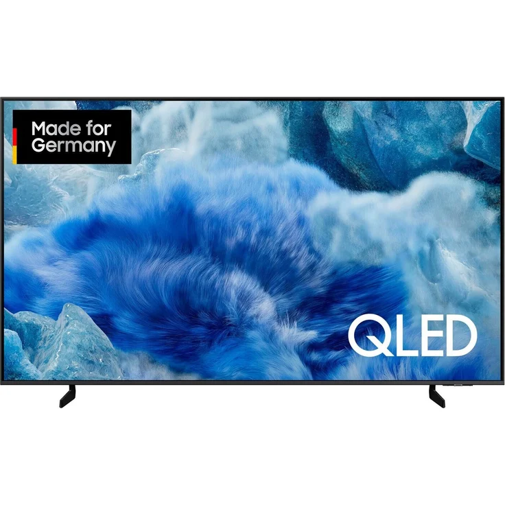 Samsung GQ55Q8F QLED 4K TV – Quantum HDR+, 100 % Farbvolumen, AI Upscaling, AirSlim Design, ultraschlank & rahmenlos – Bild 1
