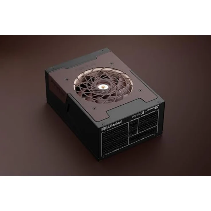 Noctua Seasonic Prime TX-1600 Noctua Edition, Ultra-leises 1600W ATX 3.1 PC-Netzteil mit 80 Plus Titanium Effizienz (Schwarz/Braun) – Bild 4