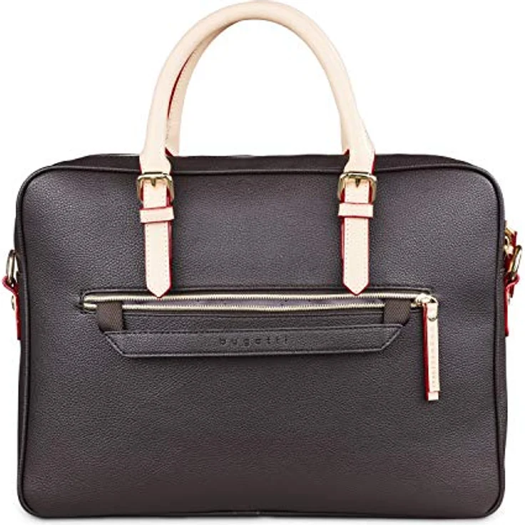 bugatti Aktentasche ELLA, Business-Laptoptasche, violettes Innenfutter, Smartphonefach bis 6 Zoll, gepolstertes Notebookfach bis 15 Zoll – Bild 5