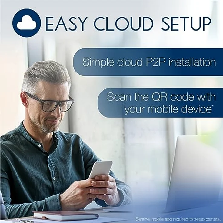 TRENDnet TV-IP1515PI Indoor Outdoor 5 MP H.265 PoE IR Fixed Turret Netzwerkkamera, IP66-Gehäuse, IR-Nachtsicht bis zu 30 m (98 Fuß), Sicherheitsüberwachungskamera, microSD-Kartensteckplatz, Weiß – Bild 3