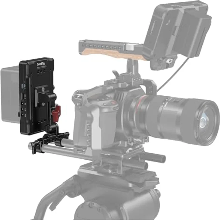 SmallRig 3204 V Mount Batterij Adapter Plaat met Verstelbare Arm – Bild 10