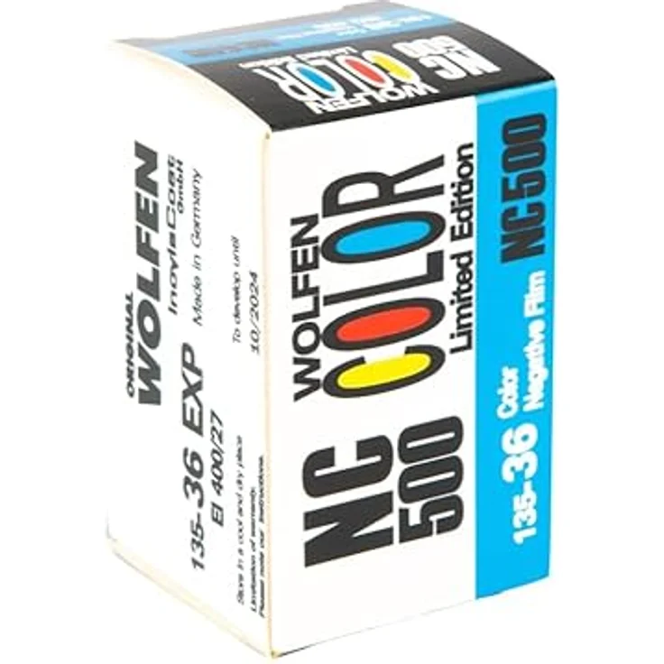 original WOLFEN (ORWO) Color NC500-36 Kleinbildfilm/Made IN Germany – Bild 2