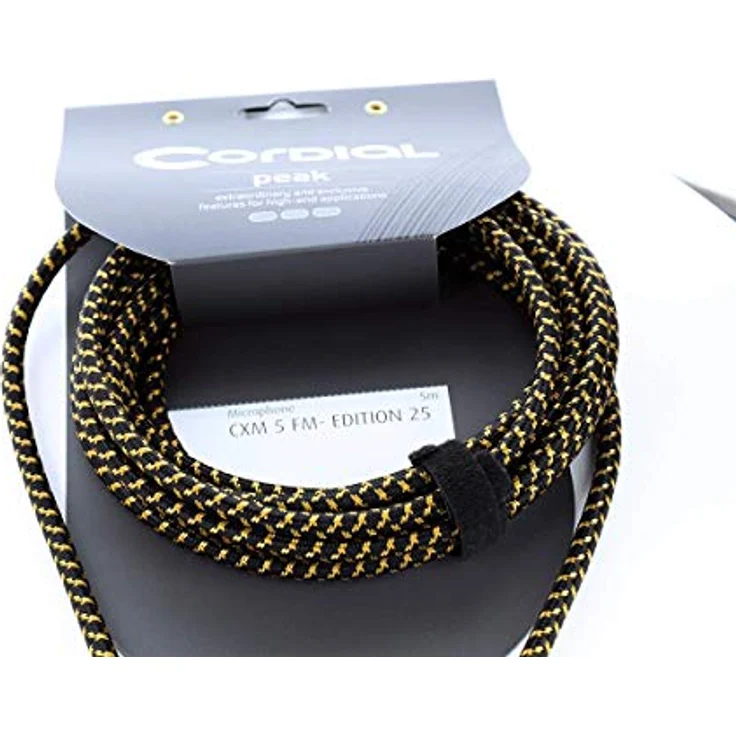 Cordial Cordial PEAK CXM 5 FM, Edition 25<br>5,0 m, NEUTRIK XLR female gold - XLR male gold - Preisvergleich – Bild 4