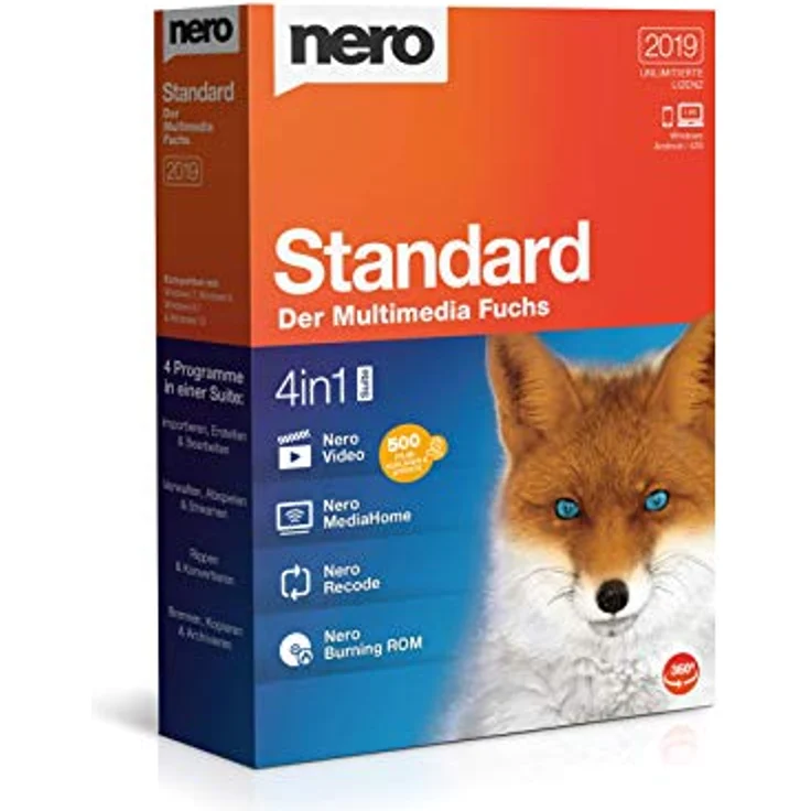 Nero Standard 2019 – Bild 1