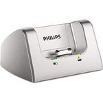Philips ACC8120 Dockingstation für digitale Philips Diktiergeräte der Serien DPM8xxx, DPM7xxx, DPM6xxx, silber