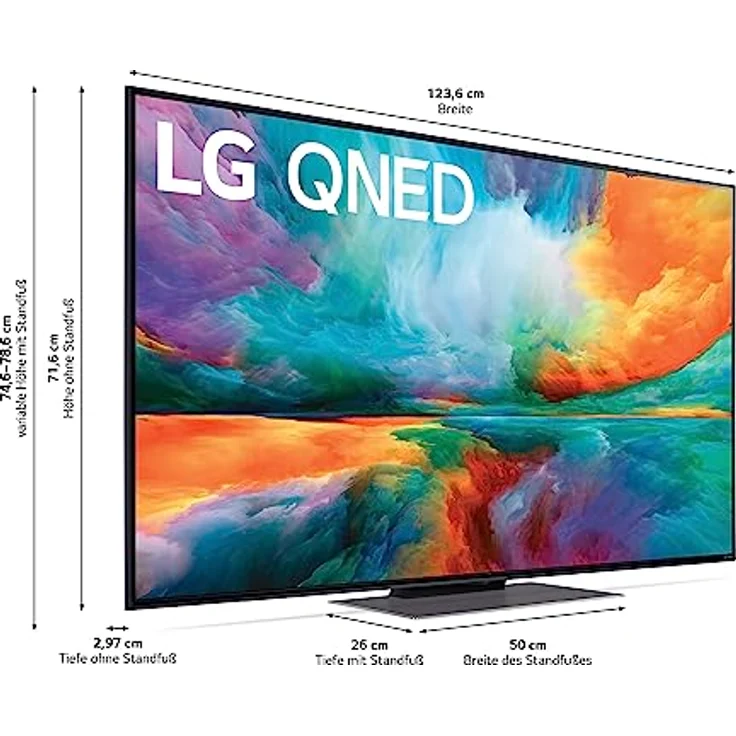 LG 55QNED816RE 140 cm (55 Zoll) 4K QNED MiniLED TV (Active HDR, 120 Hz, Smart TV) [Modelljahr 2023] – Bild 2
