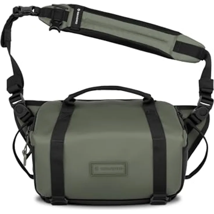 WANDRD ROGUE Sling V2, wetterfeste Umhängetasche mit anpassbarem Innenraum, Laptophülle für 16 Zoll MacBook Pro, Stativtasche und blitzschnellem Zugriff, 6L
