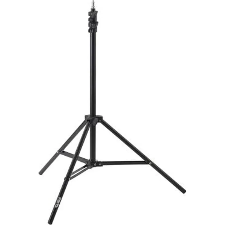 Rollei Lampenstativ 200 cm, verstellbar von 88 bis 200 cm mit Luftfederungssystem und Spigot-Anschluss