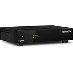 TechniSat HD-S 261 - kompakter digital HD Satelliten Receiver (Sat DVB-S/S2, HDTV, HDMI, USB Mediaplayer, vorinstallierte Programmliste, Sleeptimer, Nahbedienung am Gerät, Fernbedienung) schwarz