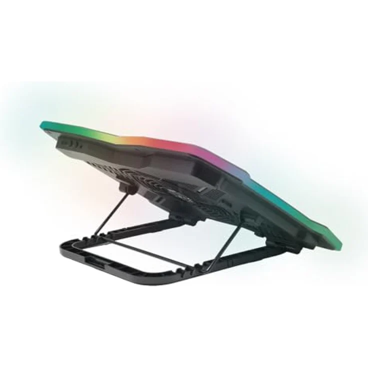 Antec LCHF200 Hyperflow RGB Laptop Kühlpad, 200-mm-Lüfter mit höhenverstellbarem Design und RGB-Beleuchtung, für Laptops 10-17 Zoll – Bild 3