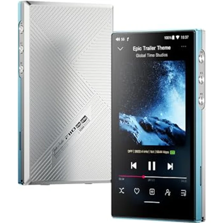 JadeAudio /FiiO JM21 Hi-Res Music Player MP3 mit Snapdragon 680, Bluetooth WiFi USB DAC 12.5H Spielzeit (Himmelblau) – Bild 1