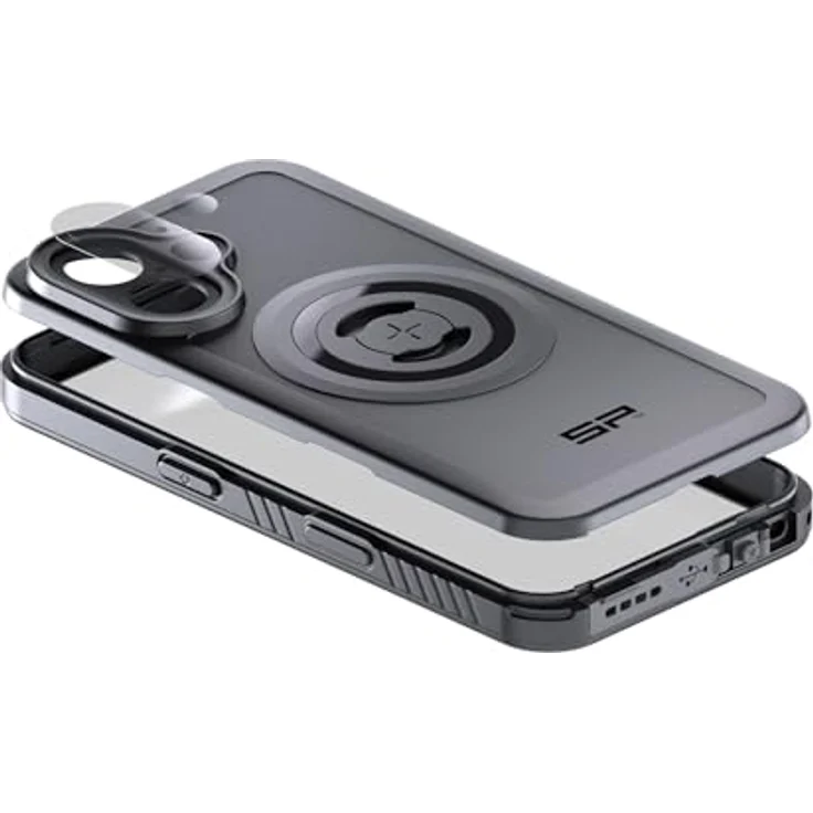 SP CONNECT Phone Case Xtreme, Militärstandard-zertifizierte Handyhülle für iPhone 16, robust und wasserdicht mit magnetischer Befestigung und kabellosem Laden – Bild 4
