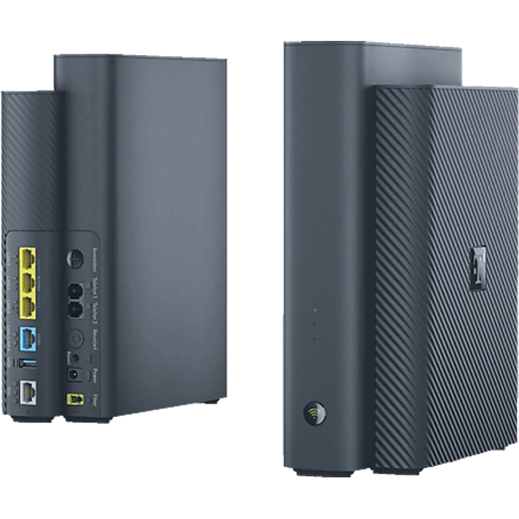 TELEKOM Speedport 7 Router, WLAN-Router mit bis zu 6.760 Mbit/s, Wi-Fi 7, integrierter Glasfaser-Modem und Smart Home Funktionen