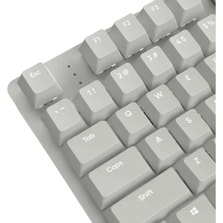 Nubi NK87 ANSI US – Mechanische Gaming-Tastatur, Weiß, 87 Tasten, G3MS Sapphire v2 Schalter, Hot-Swappable, LED-Hintergrundbeleuchtung mit 17 Modi – Bild 4