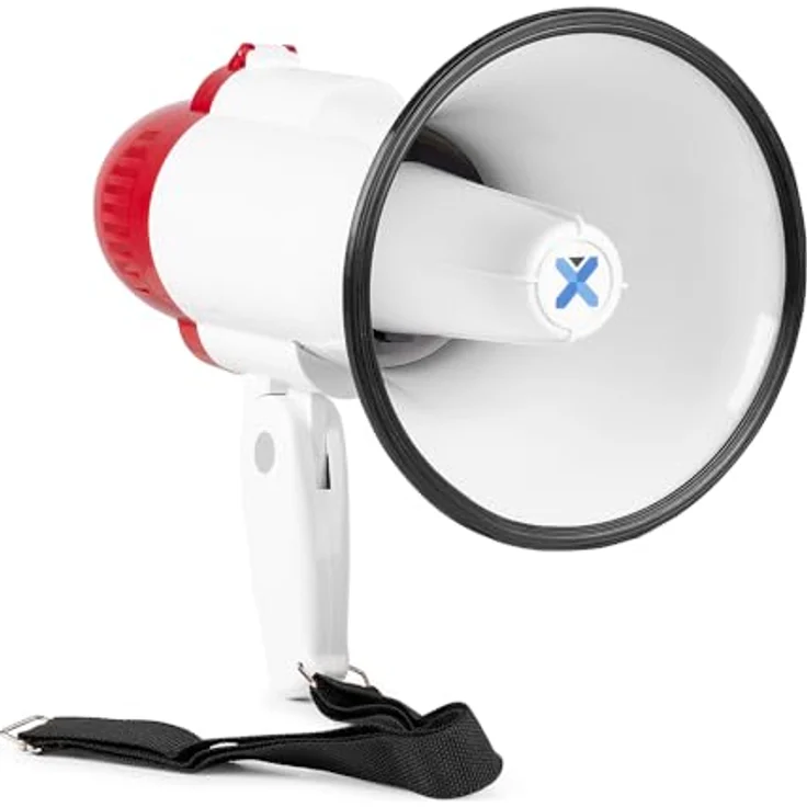 Vonyx MEG020 Megaphon 20W Schallplattensirene – Bild 2