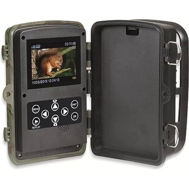 Technaxx Nature Wild Cam 8MP TX-125 Full HD batteriebetriebene Überwachungskamera Innen- & Außenbereich Nachtsicht Bewegungsmelder Jagdkamera Wildtierkamera für Überwachung – Bild 5