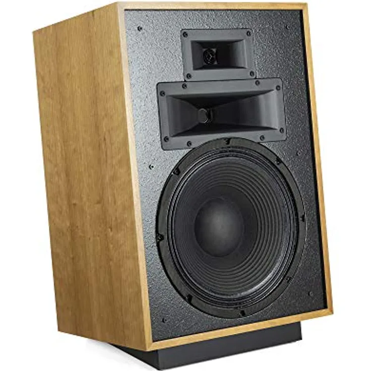 Klipsch Heresy IV Standlautsprecher Stück Farbe Kirsche - Mitteltöner-Kompressionstreiber mit Polyimid-Membran und effizientester Luftübertragung