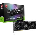 MSI GeForce RTX 4060 Ti Gaming X Slim 16G Grafikkarte - NVIDIA RTX 4060 Ti, 16GB GDDR6 Speicher, 18Gbps, PCIe 4.0, Twin Frozr 9, RGB, DLSS3