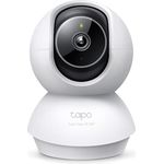 TP-Link Tapo C230 Smart Pan/Tilt AI 3K 5MP 1620P WiFi Home Security Camera, Nachtsicht, Babyweinerkennung, Bewegungserkennung, 2-Wege Audio