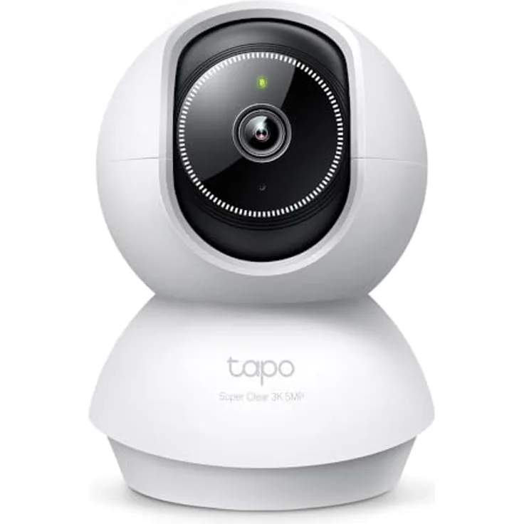 TP-Link Tapo C230 Smart Pan/Tilt AI 3K 5MP 1620P WiFi Home Security Camera, Nachtsicht, Babyweinerkennung, Bewegungserkennung, 2-Wege Audio