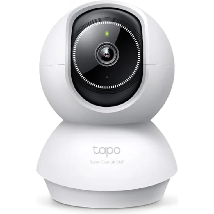 TP-Link Tapo C230 Smart Pan/Tilt AI 3K 5MP 1620P WiFi Home Security Camera, Nachtsicht, Babyweinerkennung, Bewegungserkennung, 2-Wege Audio – Bild 1
