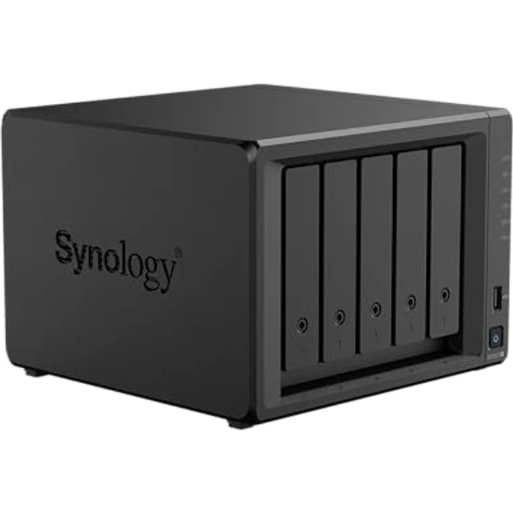 Synology DiskStation DS1525+, 5-Bay NAS mit Ryzen Embedded V1500B, 8 GB DDR4, 25GbE Netzwerk, 0 TB Speicherplatz – Bild 9