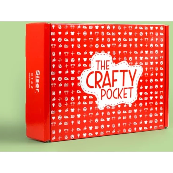 Siser Crafty Pocket Pastel, kreatives Starter-Set für Textildesign mit hochwertigen Materialien und Werkzeugen – Bild 10