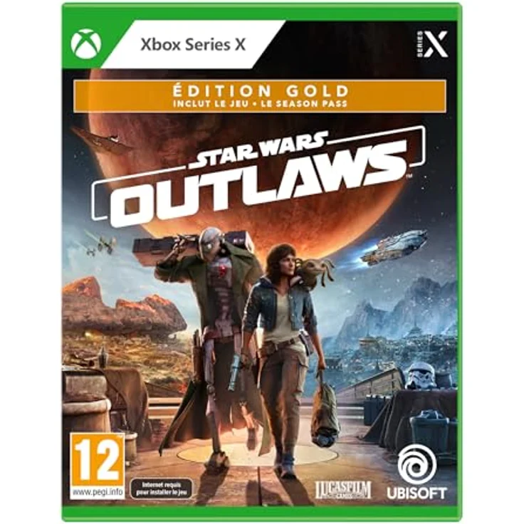 Ubisoft Star Wars Outlaws Edition Gold Xbox Series X, mehrfarbig, Videospiel – Bild 1
