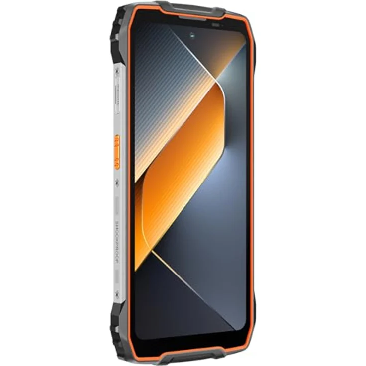 Blackview BL7000 Outdoor Smartphone, 6,78 Zoll FHD+ 120Hz, 8GB RAM, 256GB Speicher, 7500mAh Akku, IP68/IP69K, 50MP Kamera, 5G Dual SIM (Orange) – Bild 3