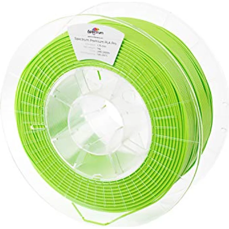 Spectrum PLA Pro Limettengrün, 1,75 mm, 1 kg HD-PLA-Filament mit hoher Temperaturbeständigkeit für Desktop-3D-Drucker – Bild 2
