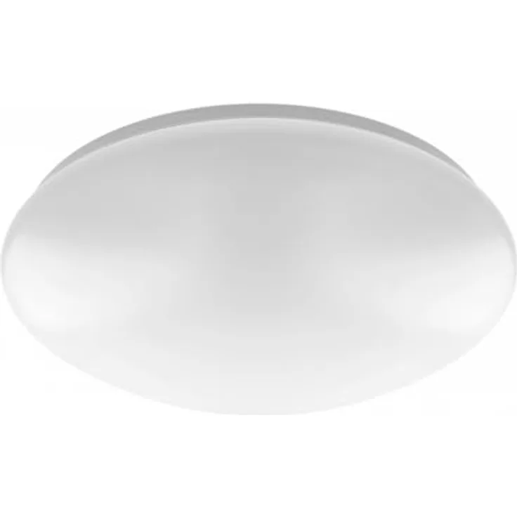 ENERGMiX 12 Watt Decken und Wand Leuchte mit Bewegungsmelder IP54 Feuchtraum weiß rund|Ø255 x 75 mm (BxH)|Neutralweiß|960 Lumen