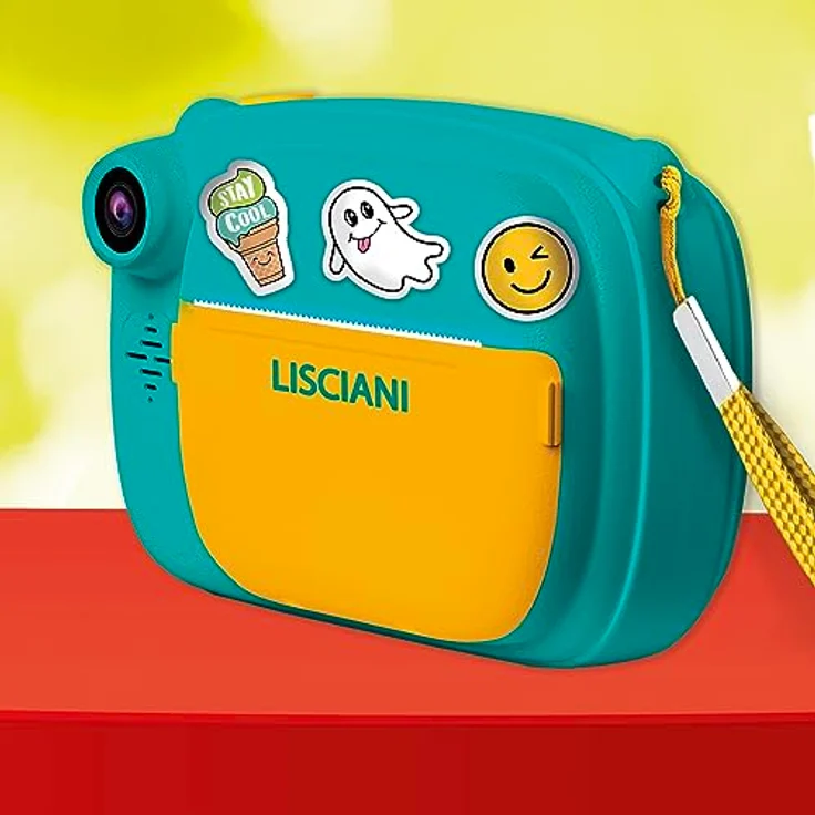 Lisciani - Print CAM Sofortbildkamera - 4 Zoll Vollfarbdisplay - Dual Kamera für Selfie - Video - 180 Fotos - Rahmen und Aufkleber - Ab 5 Jahren – Bild 3