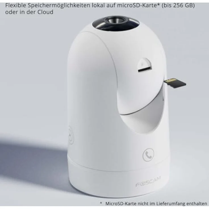 Foscam R8m Überwachungskamera    One Size, 4K Auflösung, Infrarot-Nachtsicht – Bild 8