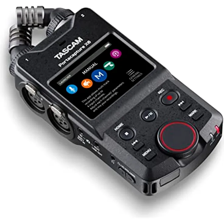 Tascam Portacapture X6 - Hochauflösender Handheld-Mehrspurrecorder