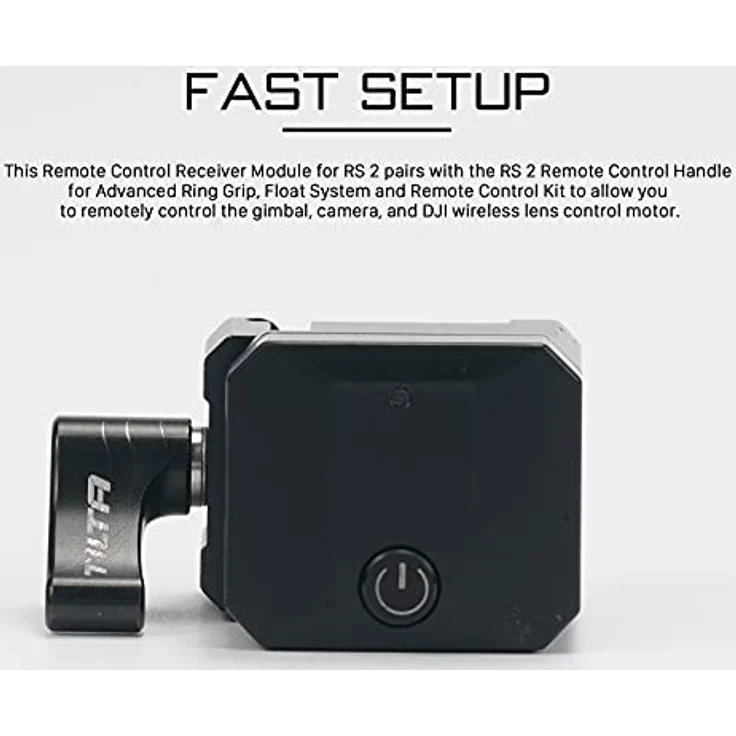 Tilta Wireless Control Empfängermodul Kompatibel mit DJI RS2/RS3 PRO/RS4/RS4 PRO - Schwarz TGA-WCR - Kamera-Zubehör – Bild 5
