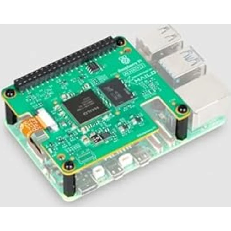 Raspberry Pi AI HAT+ 2, Hailo 10H KI-Beschleuniger mit 40 TOPS und 8 GB On-Board-RAM – Bild 4