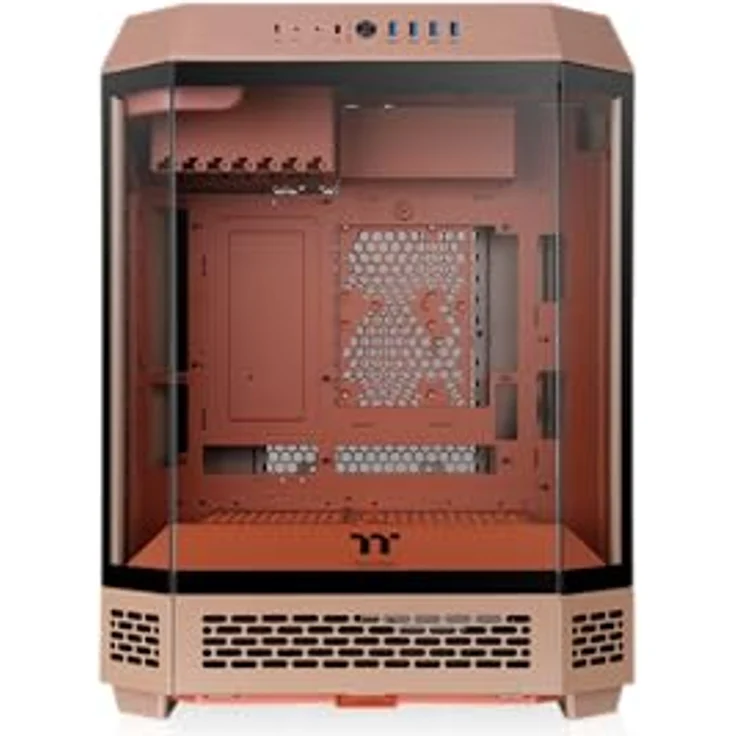 Thermaltake The Tower 600 Mid Tower Chassis | Vertikales Design | Kühlungsunterstützung | Kompatibilität | Erweiterungsmöglichkeiten | Gravel Sand – Bild 1
