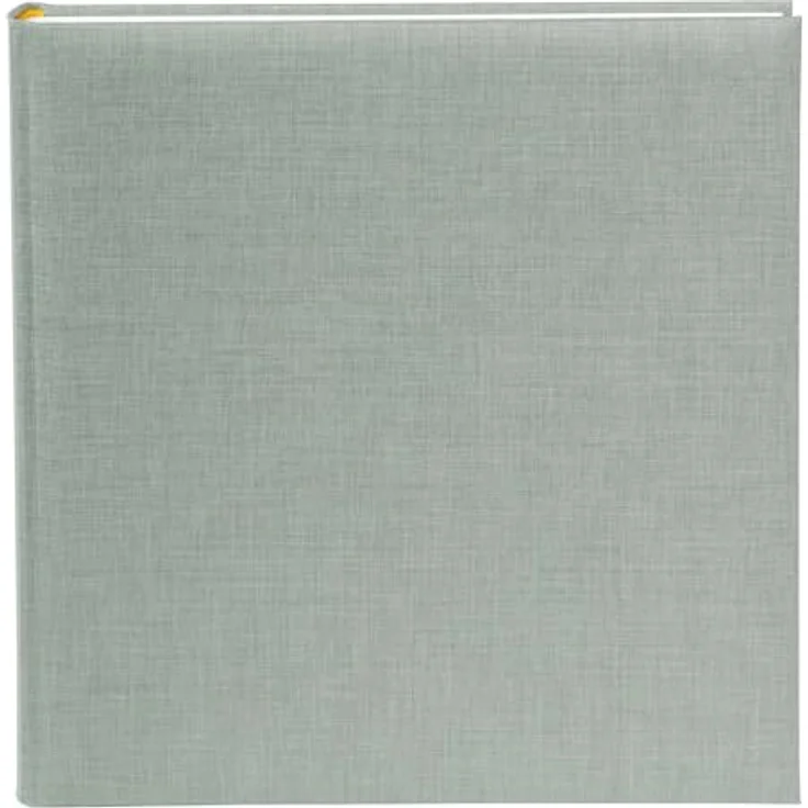 goldbuch Leinen Fotoalbum Summertime Cozy, 30x31cm mit 60 weißen Seiten und Pergaminpapier, sage green – Bild 2