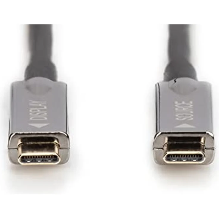 Digitus USB C - USB C AOC Kabel, 10 m, USB 3.2 Gen 1, UHD 4K/60Hz, verlustfreie Übertragung, ideal für Heim- und Konferenzräume – Bild 4